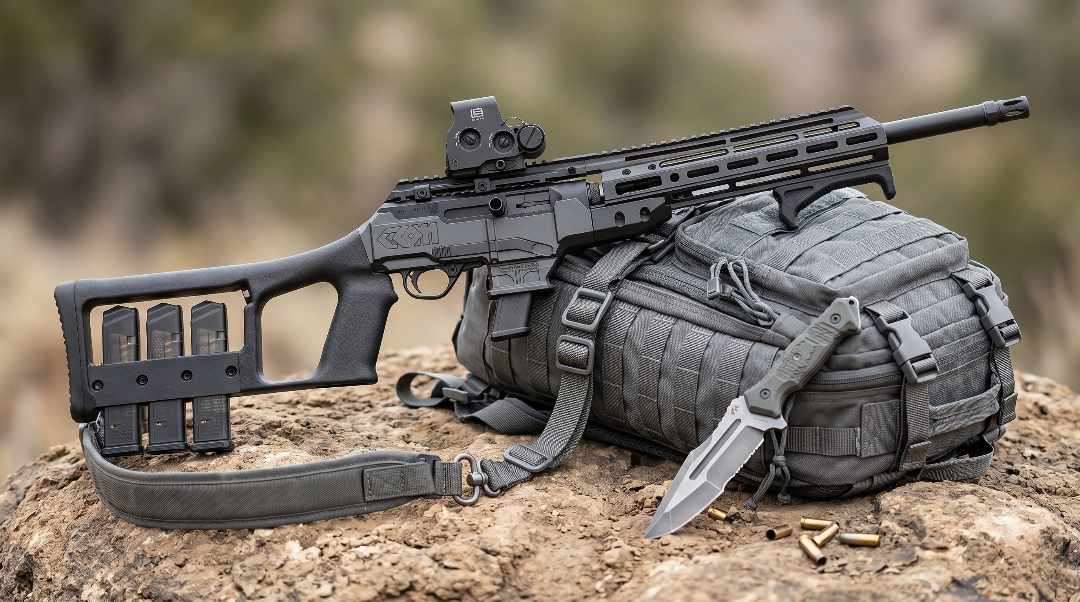 Ruger PC Carbine Chassis — 9mm pistol-caliber carbine
