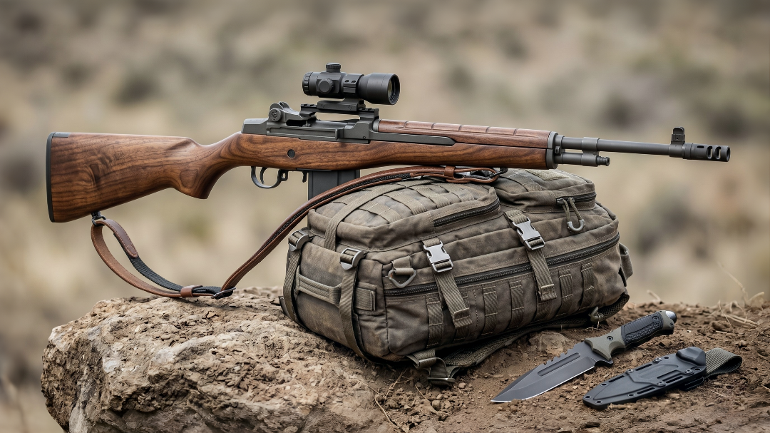 Springfield M1A battle rifle — .308 Winchester